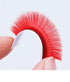 0.07MM RED COLOR VOLUME EYELASH EXTENSIONS - Wendylash
